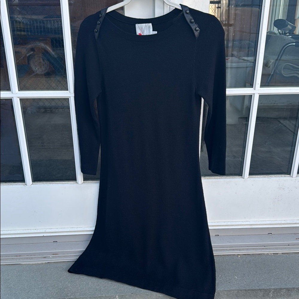 Michael Stars Black Midi Dress